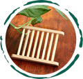 Bamboo Soap Bar Dish. Eco-Friendly-0
